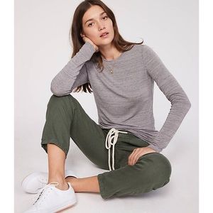 Lou & Grey Softened Jersey Layering Tee - XS